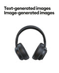 AI Translation Headphones LCD Touch Wireless Earbuds